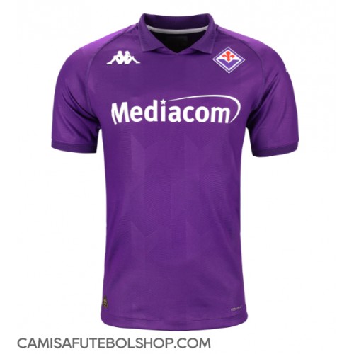 Camisa de time de futebol Fiorentina Replicas 1º Equipamento 2024-25 Manga Curta